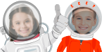 video cuento personalizado astronauta